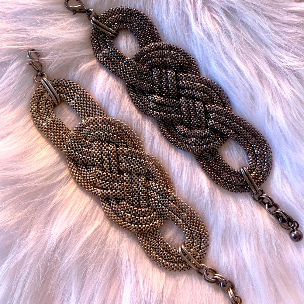 Forever 21 Metal Knot Bracelets, Excellent Condition & Quality | Like New!